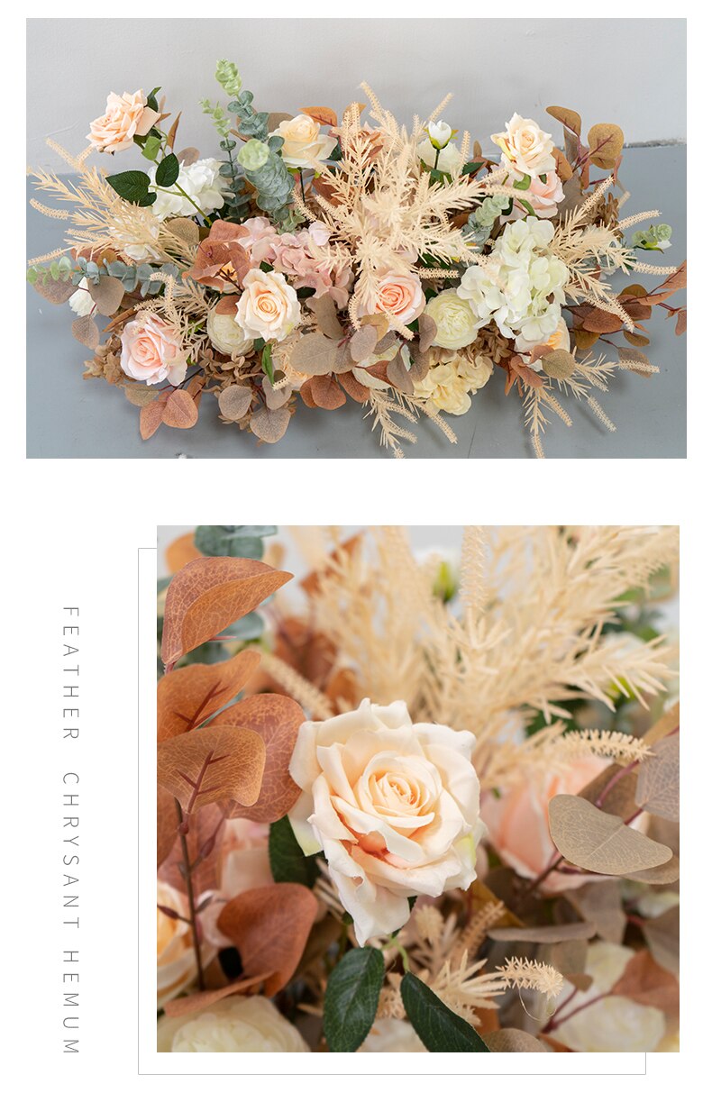 artificial silk flower backdrop9