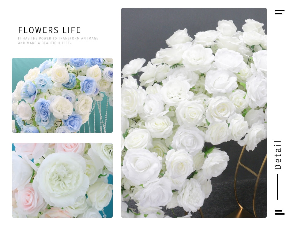 bouquet artificial wedding flowers8