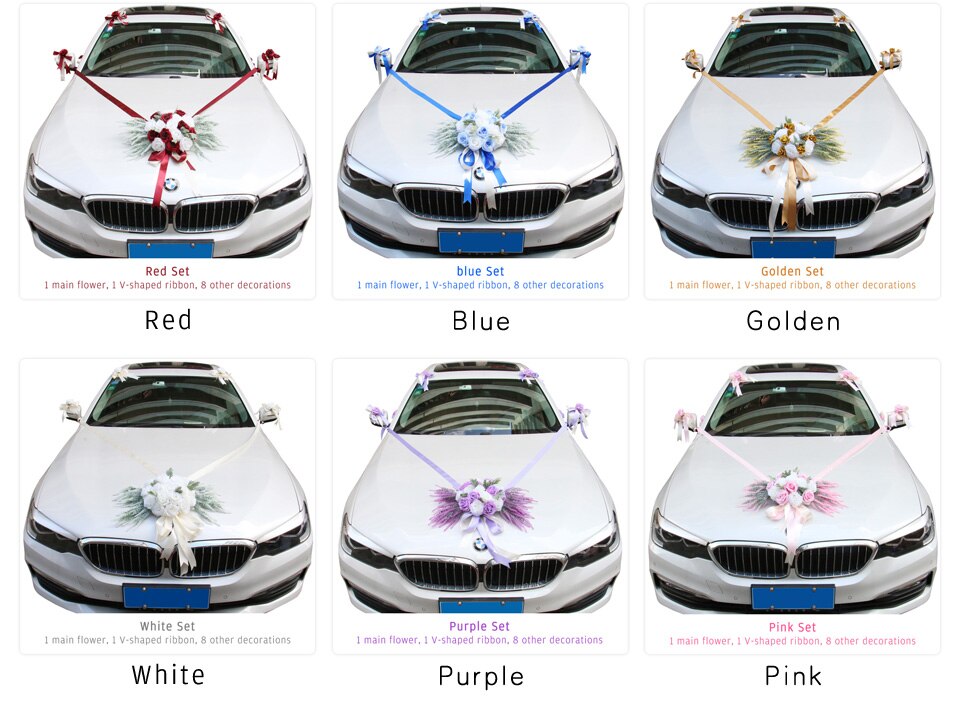 Eco-Friendly Just Married Car Decorations