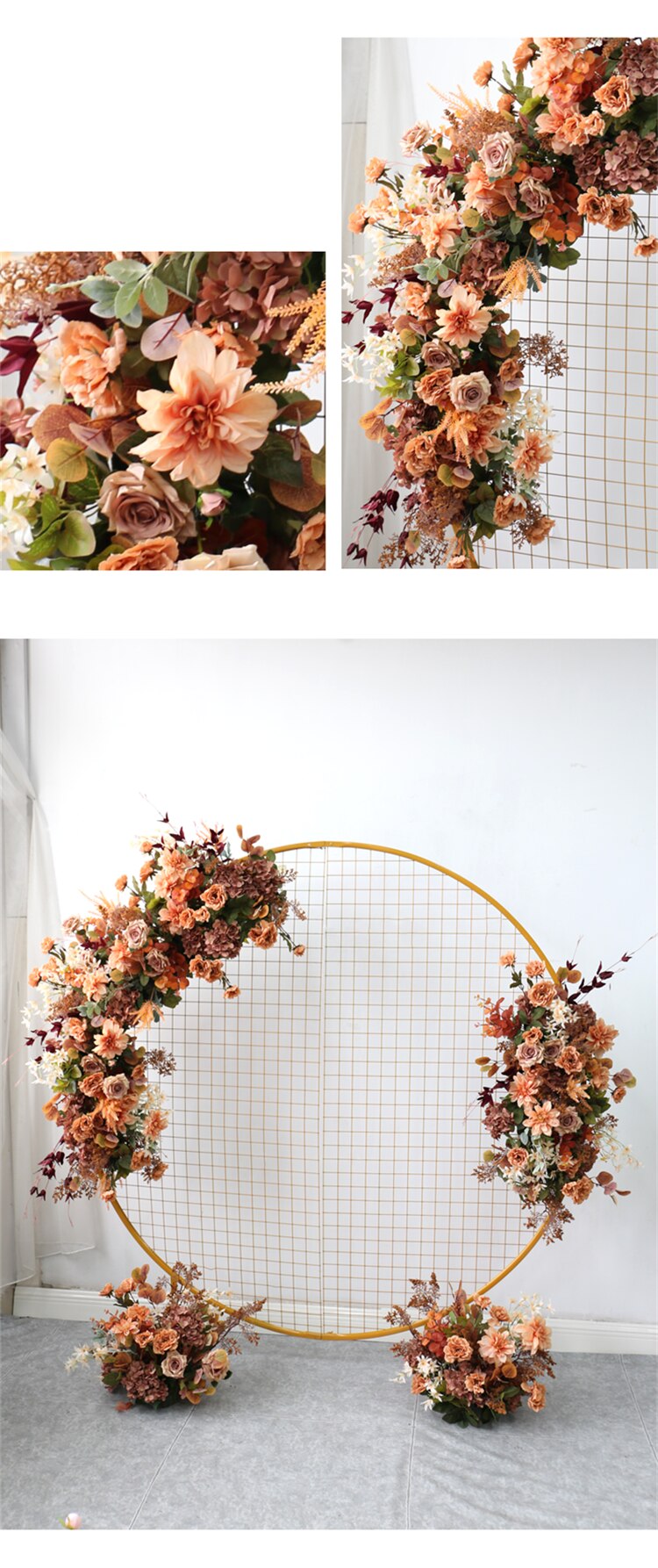 chic wedding flower decorations10