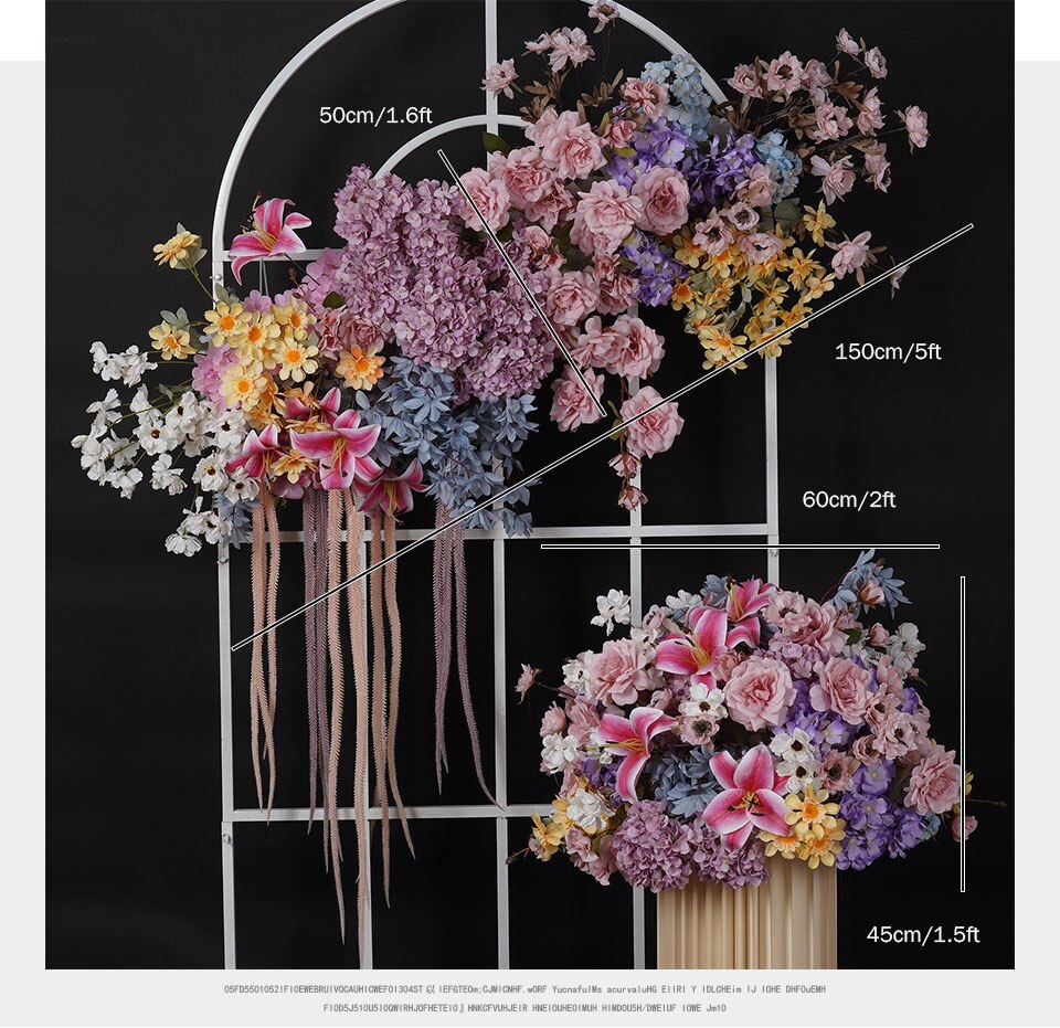 artifical flower arrangement for outside decorating1