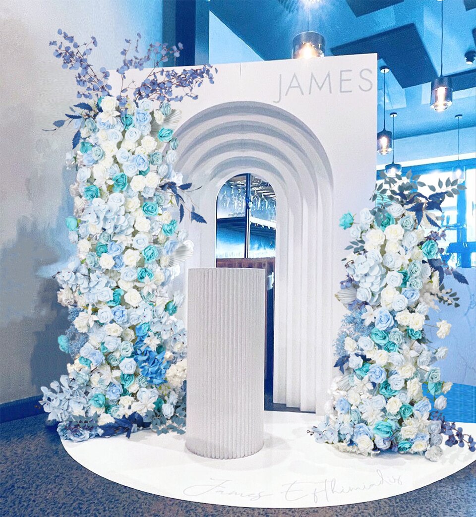 welcome wedding decor