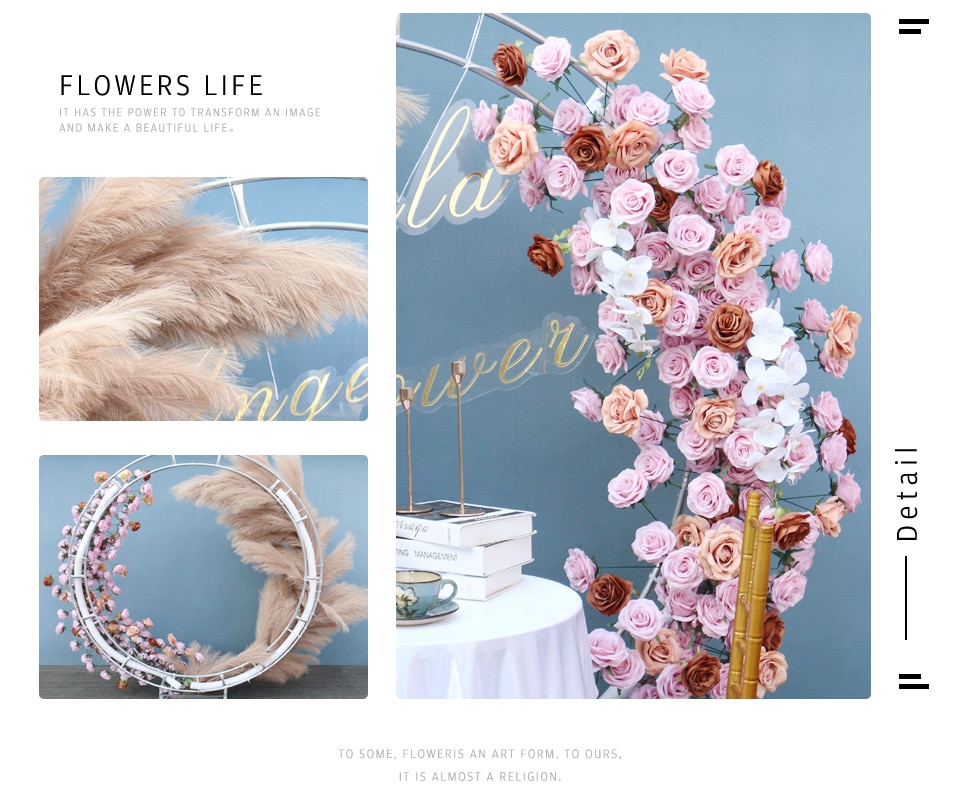 dusty pink and blue wedding decor7