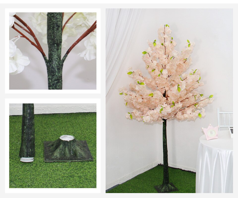 peach and brown wedding decorations4