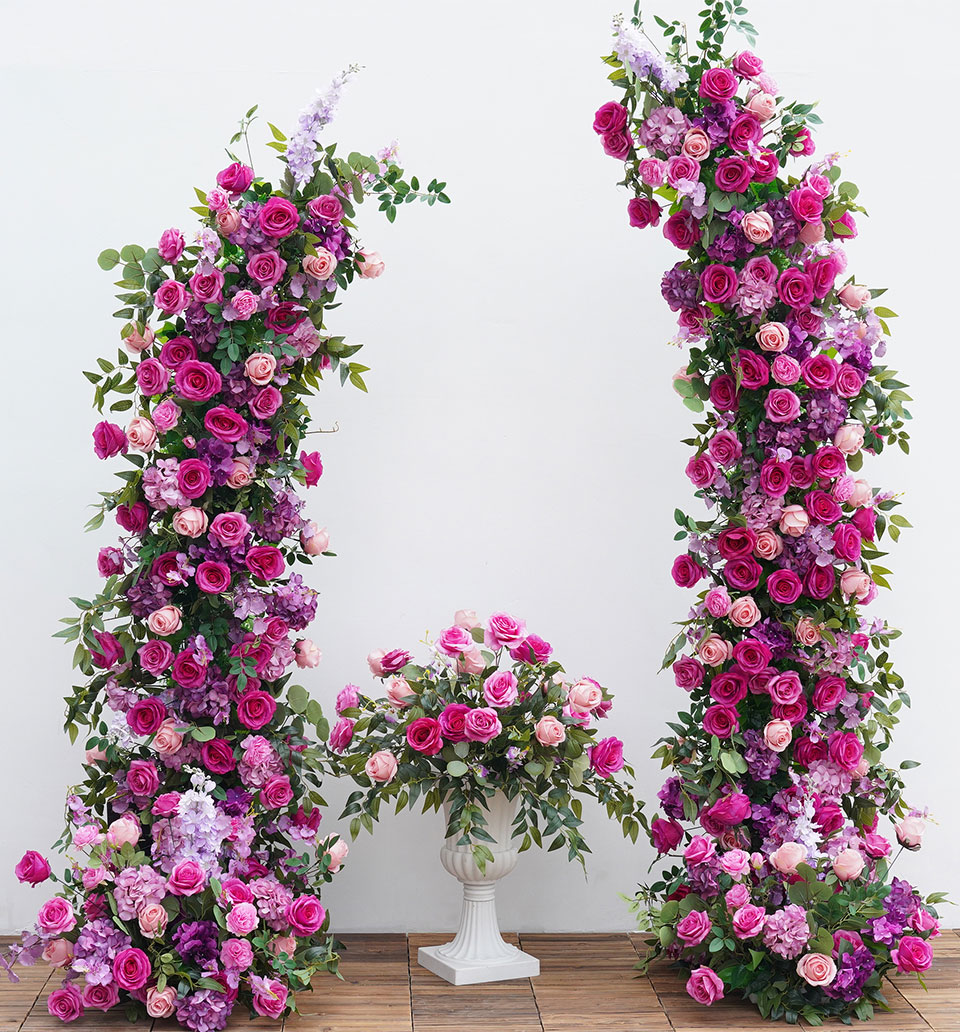 colorful artificial flower arrangements4