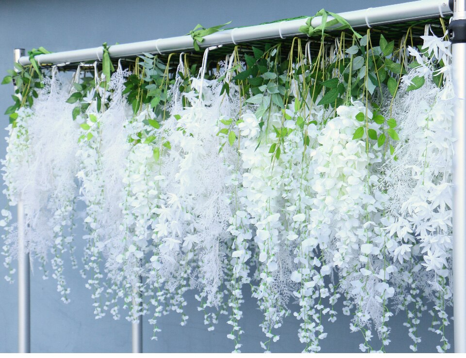 flower arrangement ferns