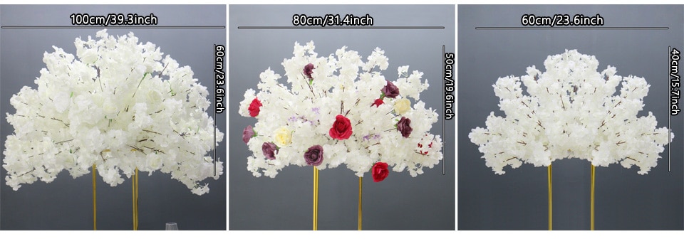 artificial christmas glitter flowers3