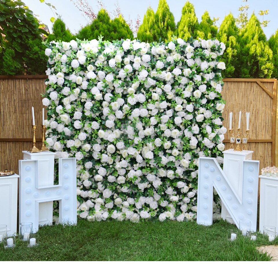 side bun wedding hair flower