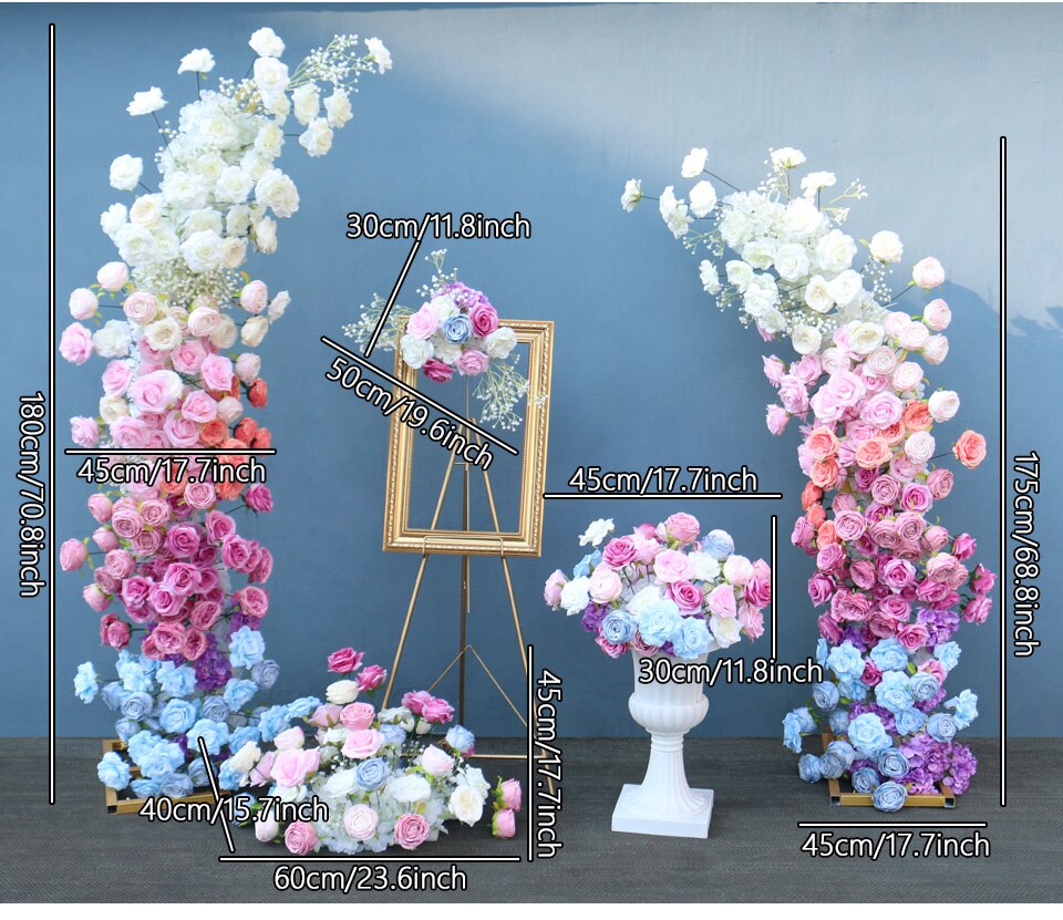 diy outdoor sheet wedding backdrop2