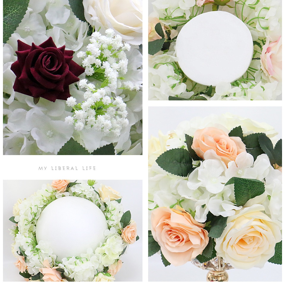 peach and mint green wedding decorations9