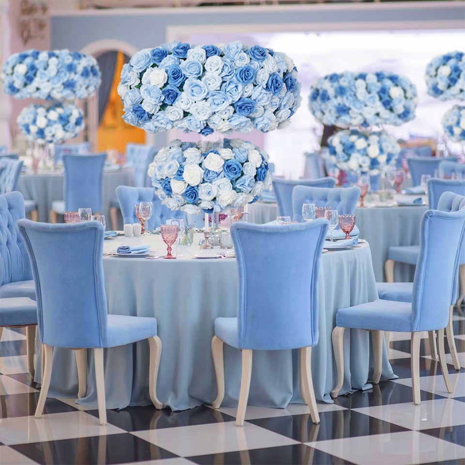 table cloth with violet flowers