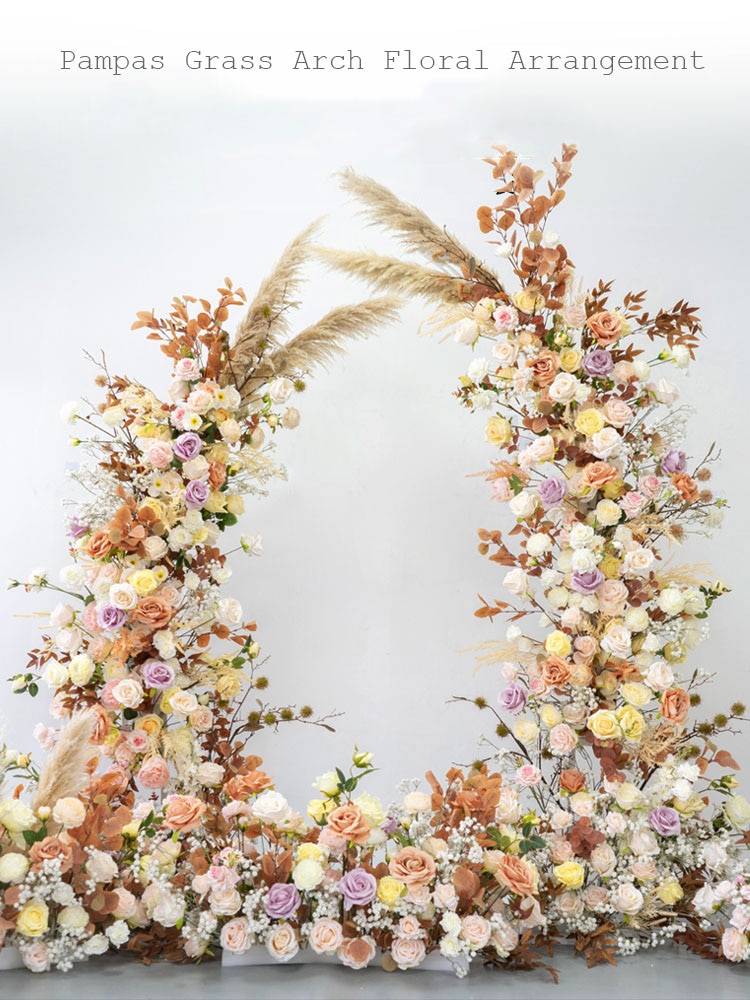 artificial coral flower arrangements