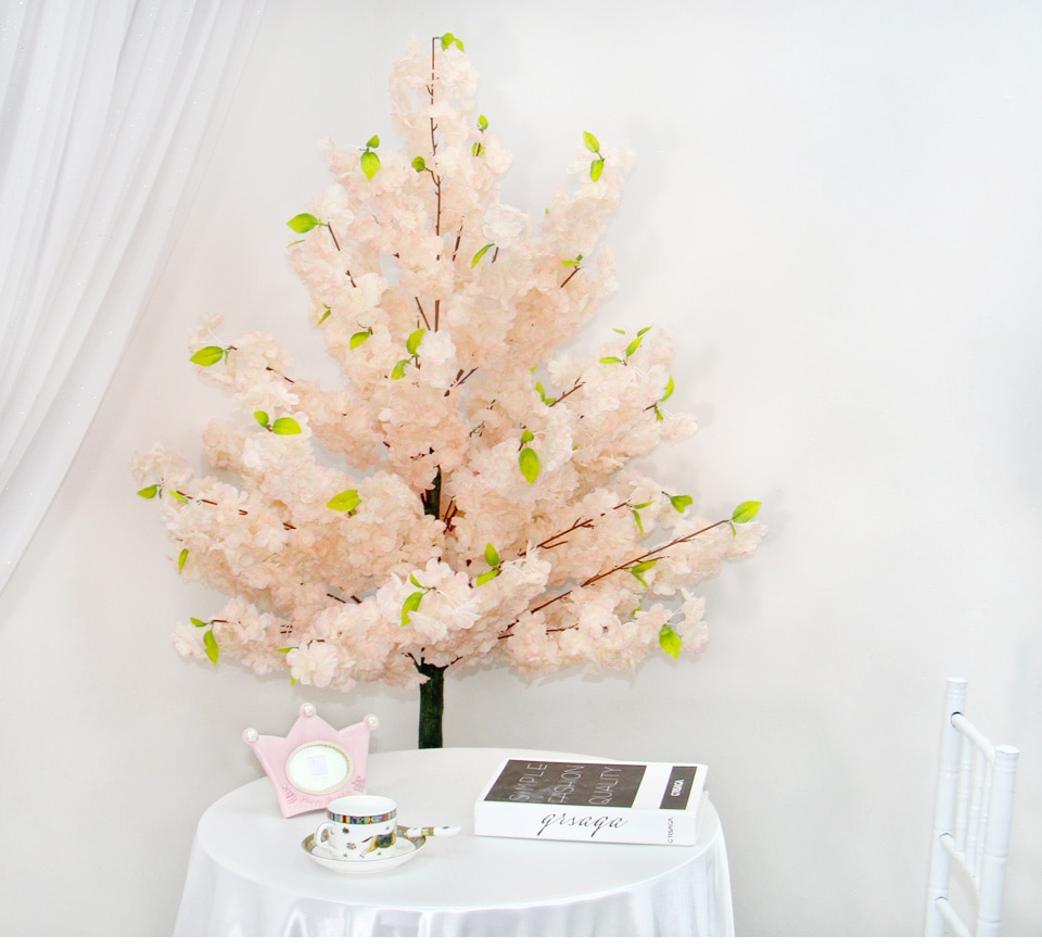 peach and brown wedding decorations9