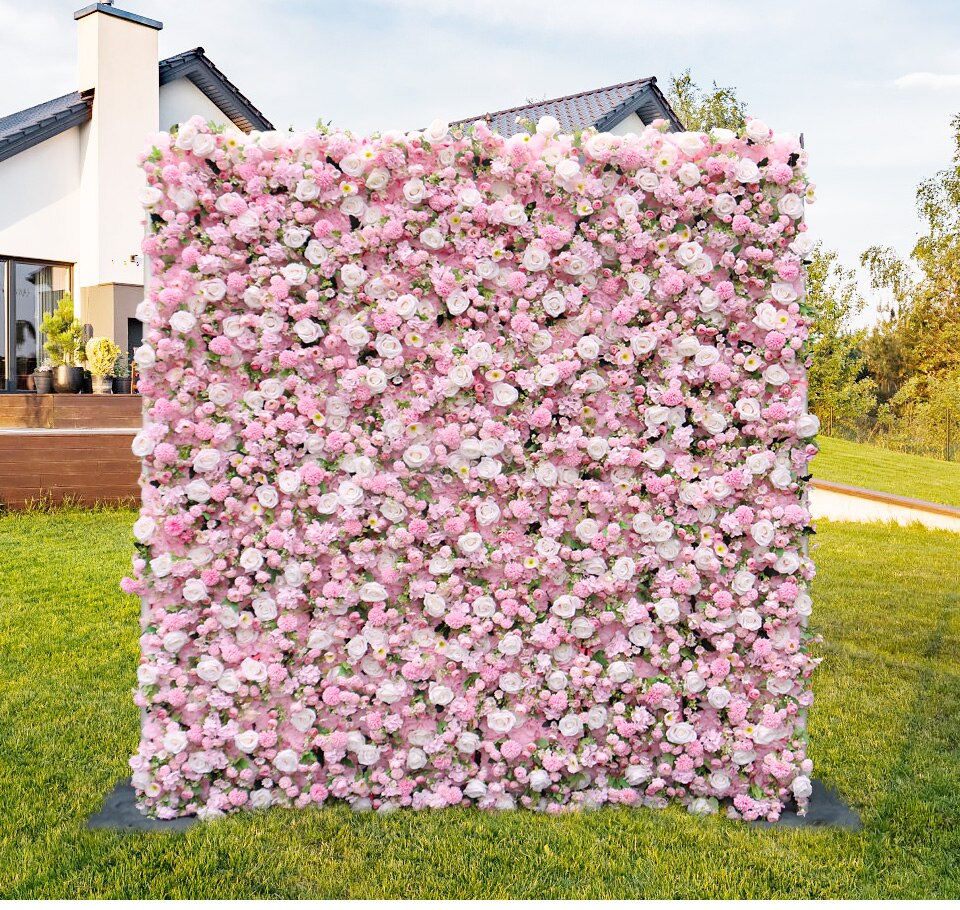 ivy flower wall