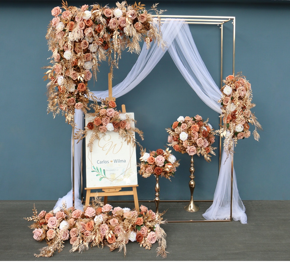 flower arrangement on top of books