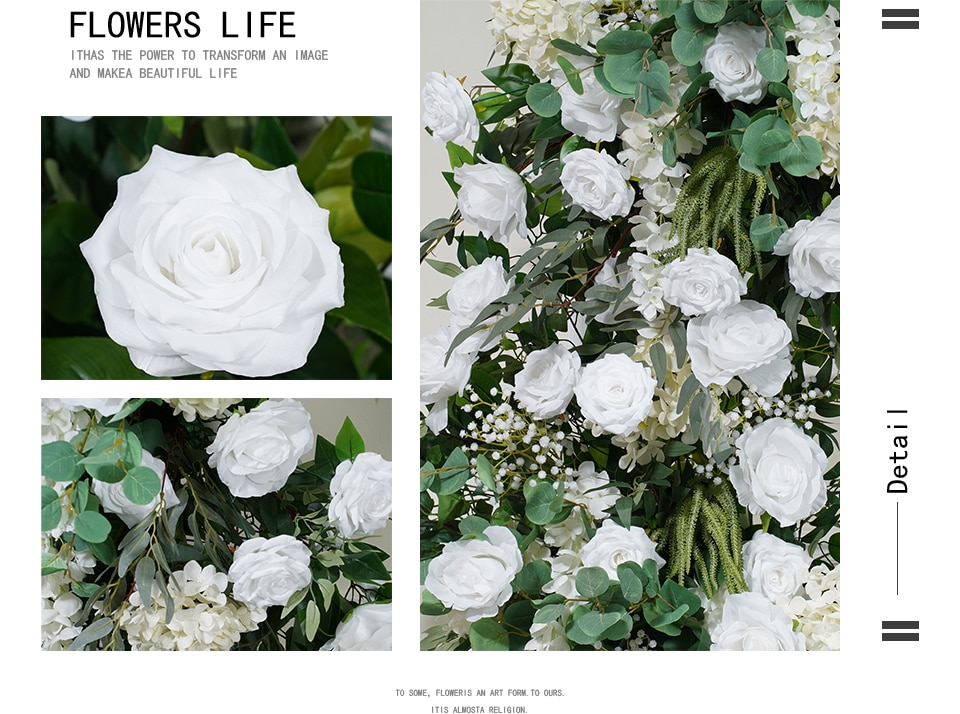 silver and white wedding decor3