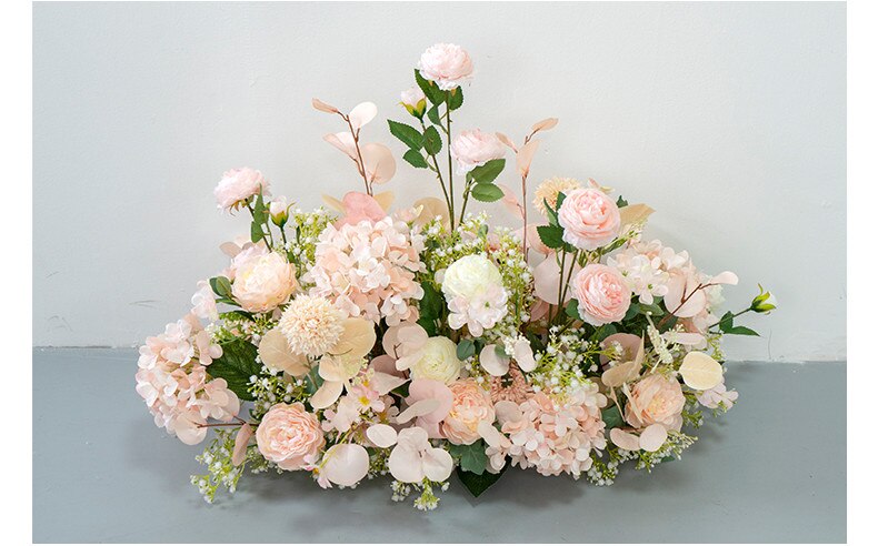 artificial silk flower backdrop7