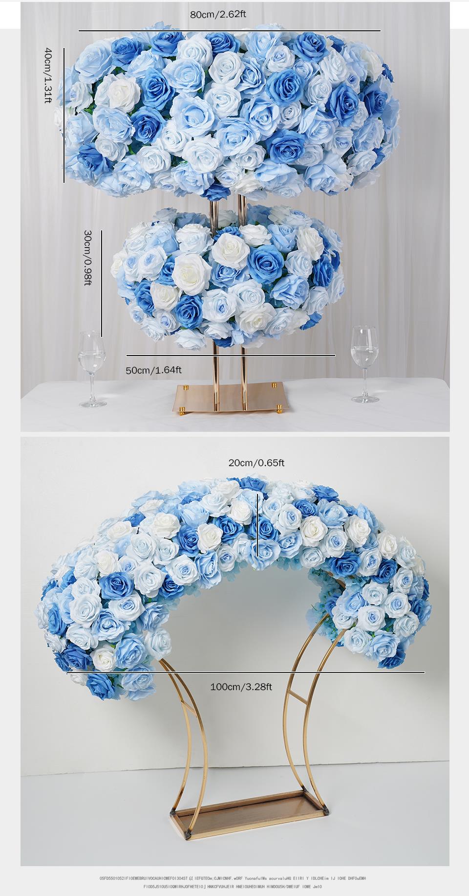 circle arch wedding decore1