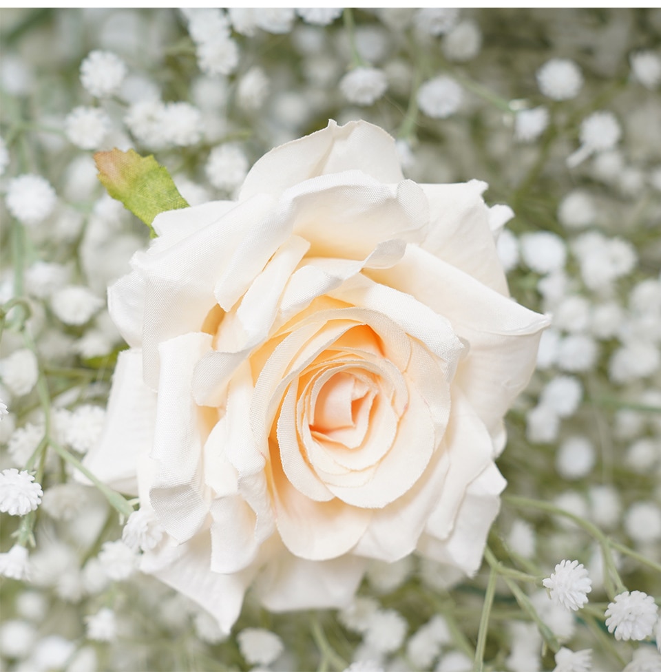 navy and white striped flower arrangements4