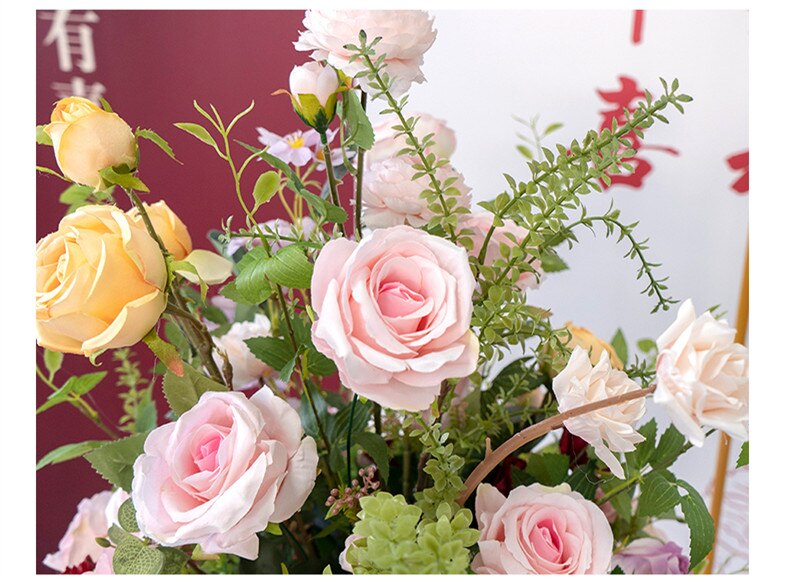 flower arrangements in rectangular planter7