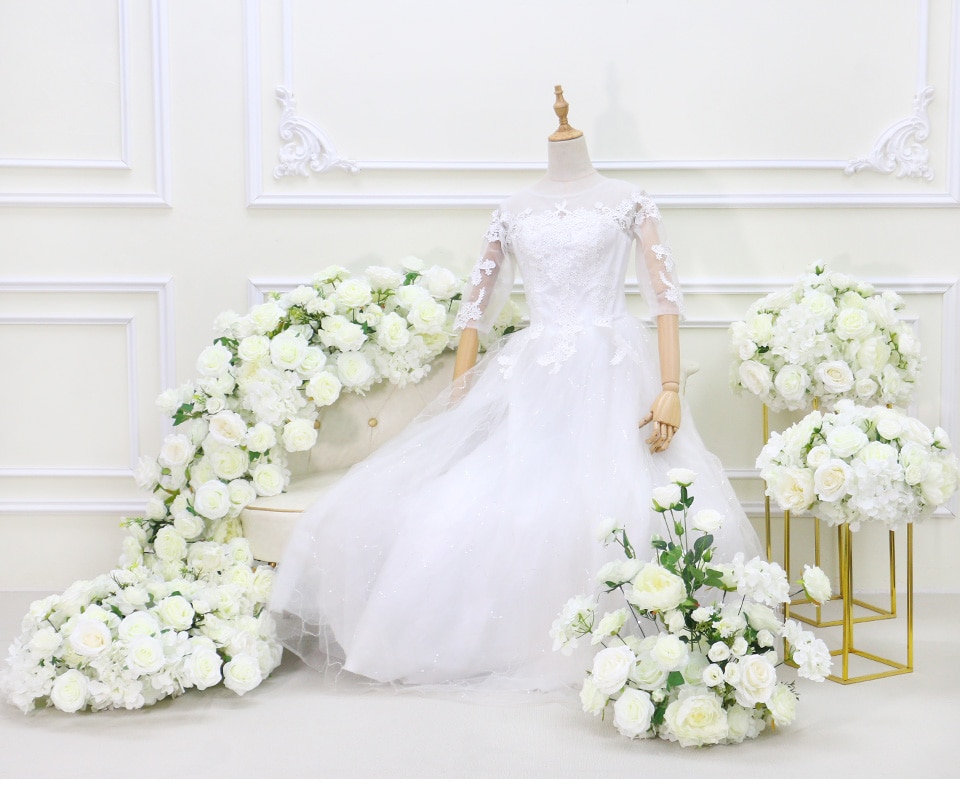 giant paper flower wedding bouquet