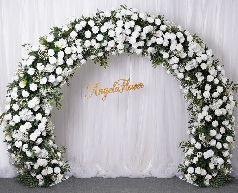 display flowers on sign in table for wedding