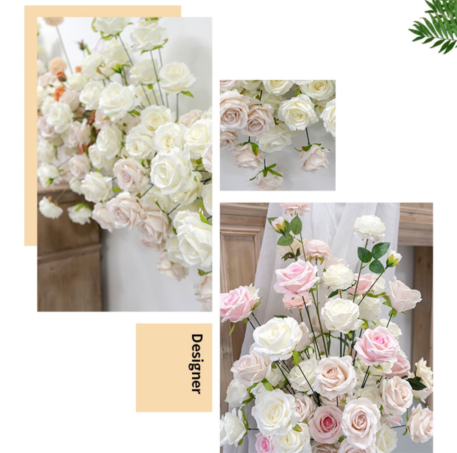 flower arrangement with starfish wedding1